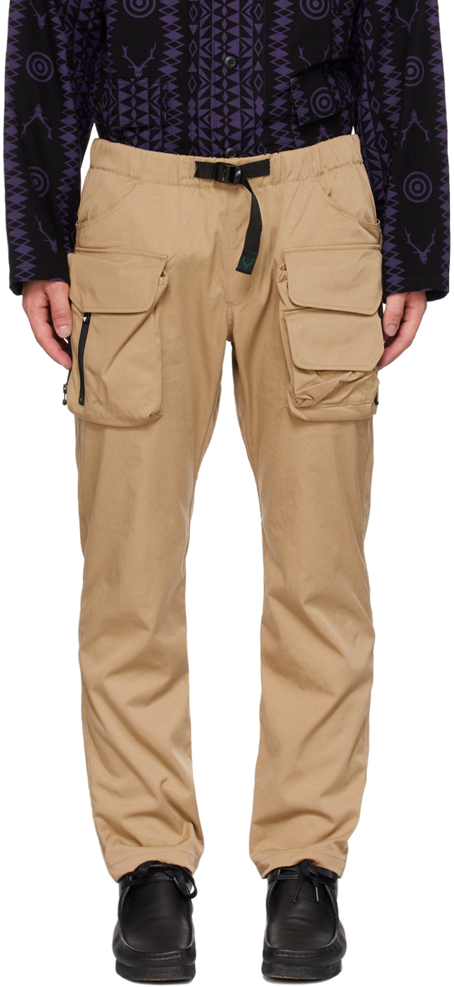 Beige Tenkara Trout Cargo Pants