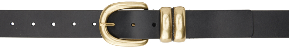 By Malene Birger Black Zoira Belt In 050 Black