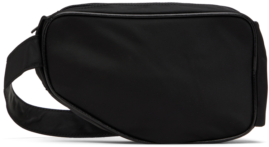 HELIOT EMIL: Black Small Asymmetric Bag | SSENSE
