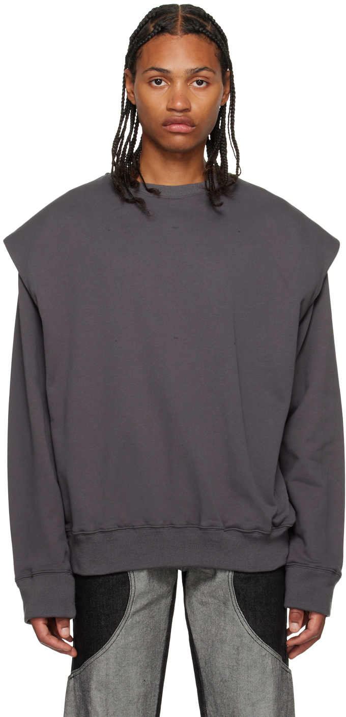 Gray Outline Sweatshirt