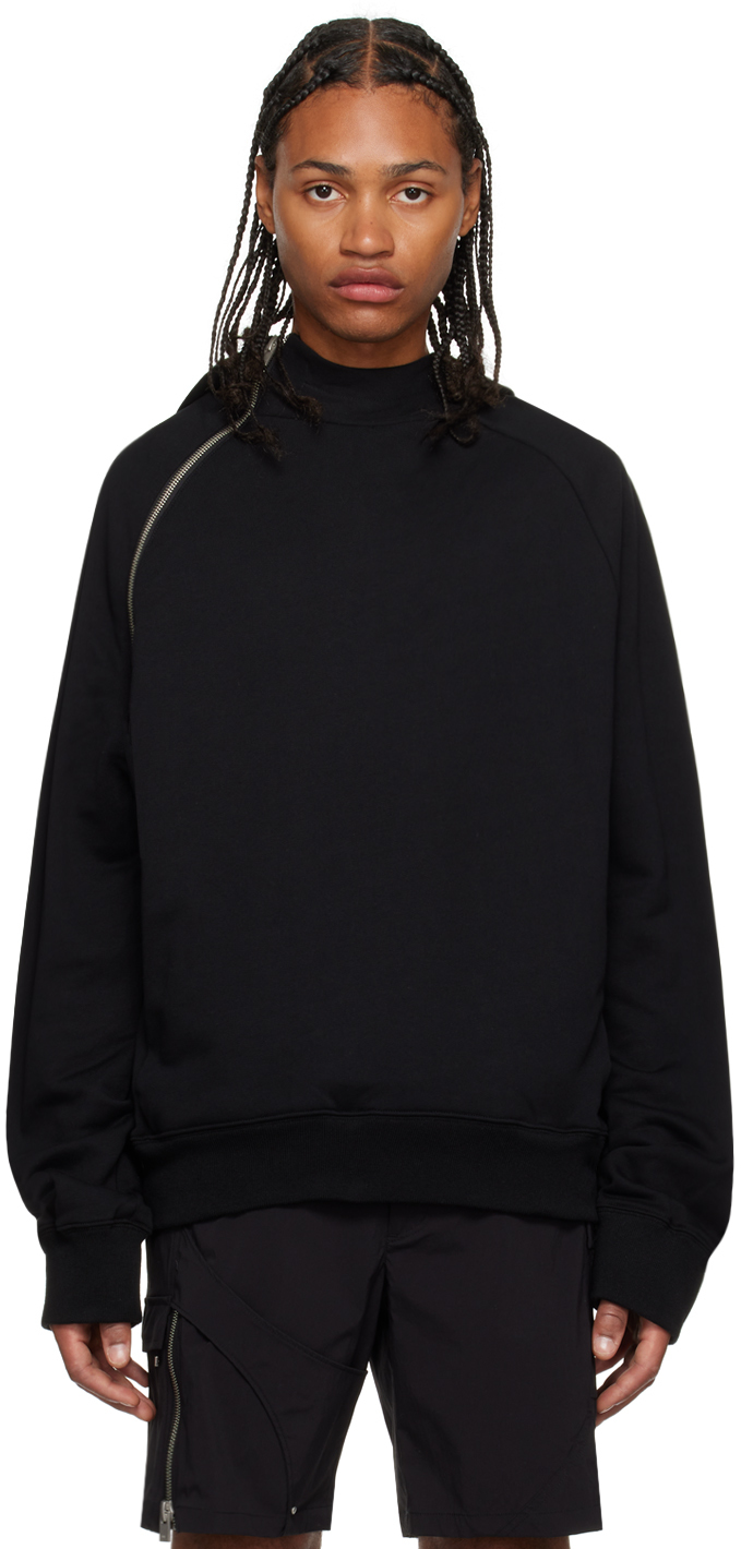 Black Sequence Hoodie