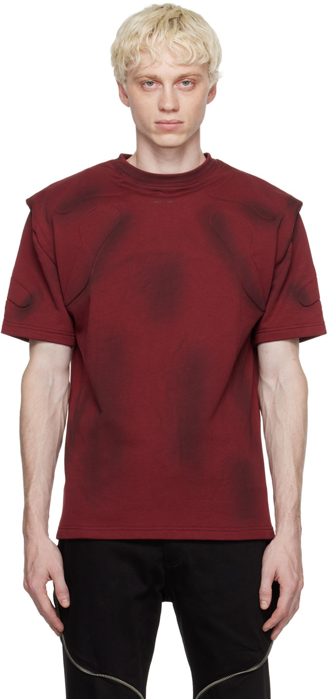 Red Monotonic Compression T-Shirt