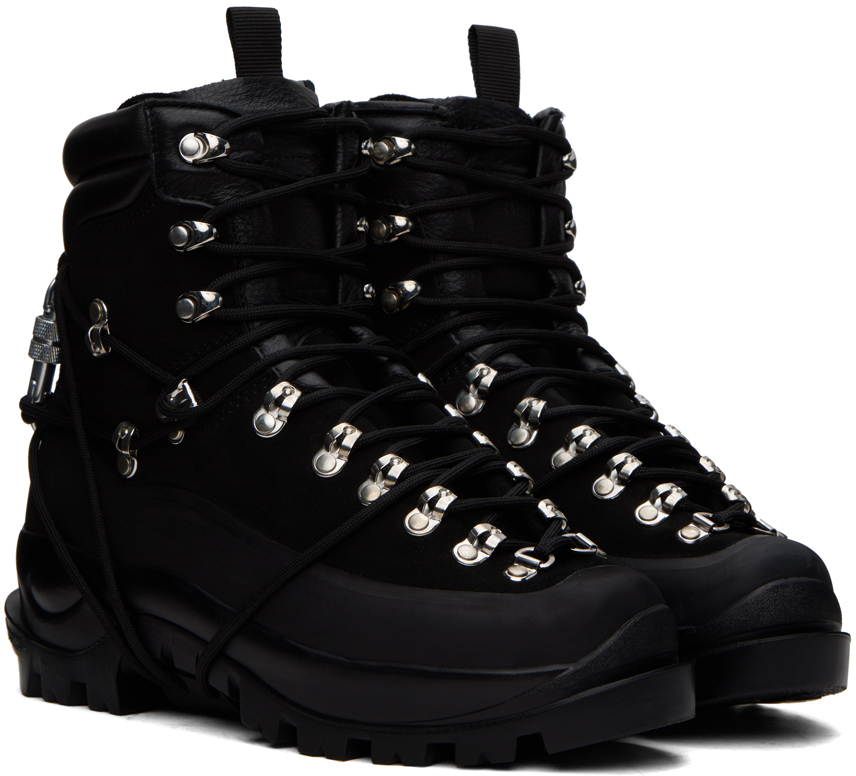 HELIOT EMIL Black Hiking Boots | Smart Closet