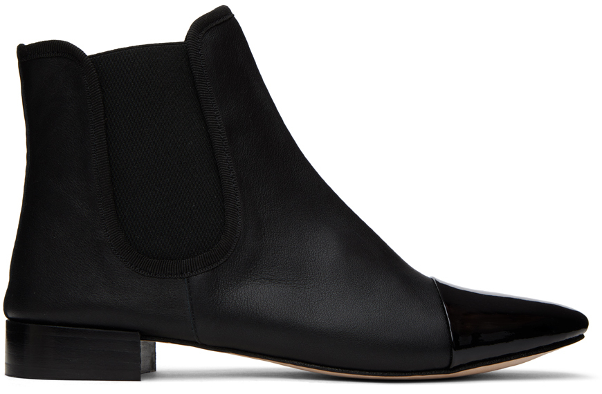 Shop Repetto Ssense Exclusive Black Elora Boots In 410 Noir