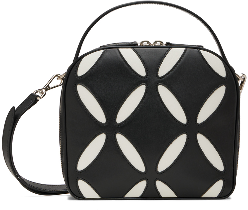 Stefan Cooke Detail-appliqué Leather Shoulder Bag In Black | ModeSens