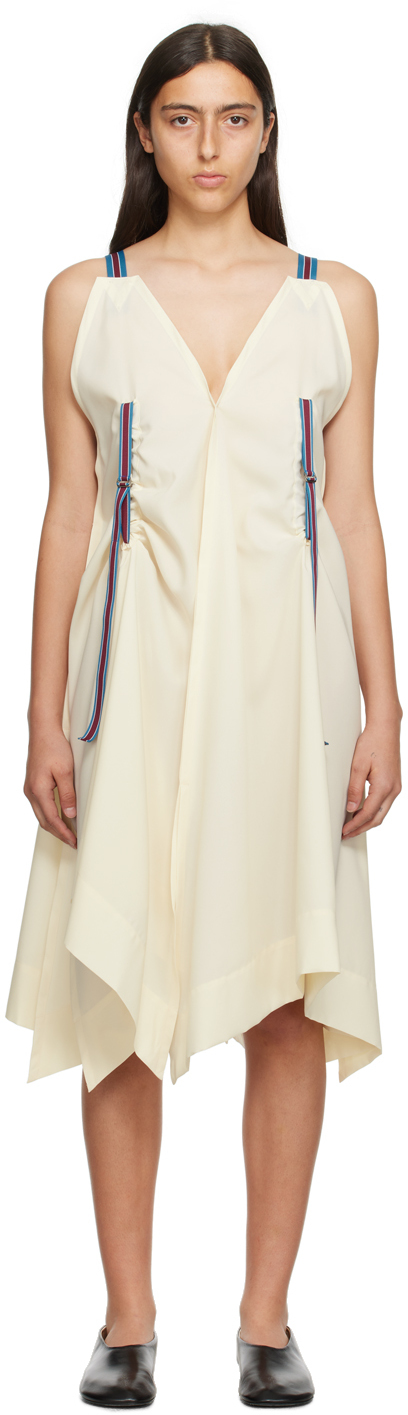 Off-White Zoetrope Midi Dress