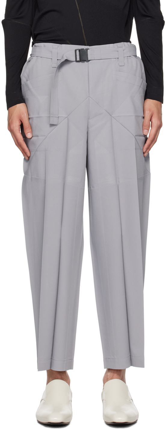 Gray Edge Bottoms Trousers