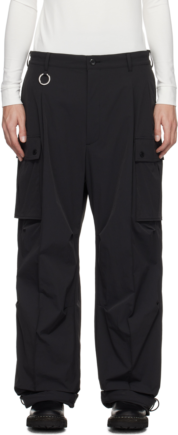 Th Products Black Nerdrum Cargo Pants