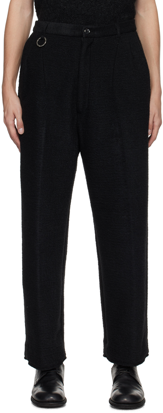 Th Products Black Kapoor Trousers