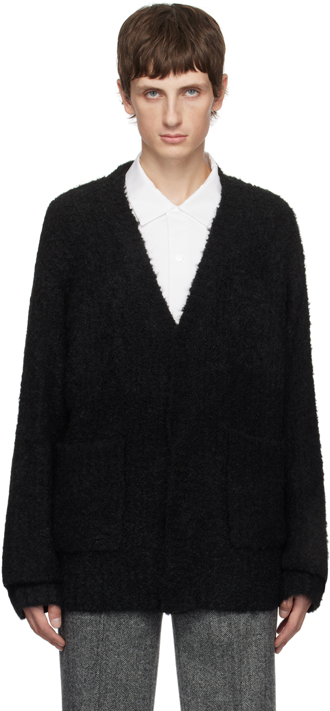 Th products: Black Inflated Cardigan | SSENSE Canada