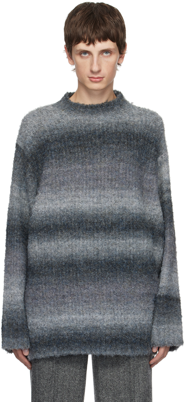 Th Products Gray Inflated Sweater In Mono