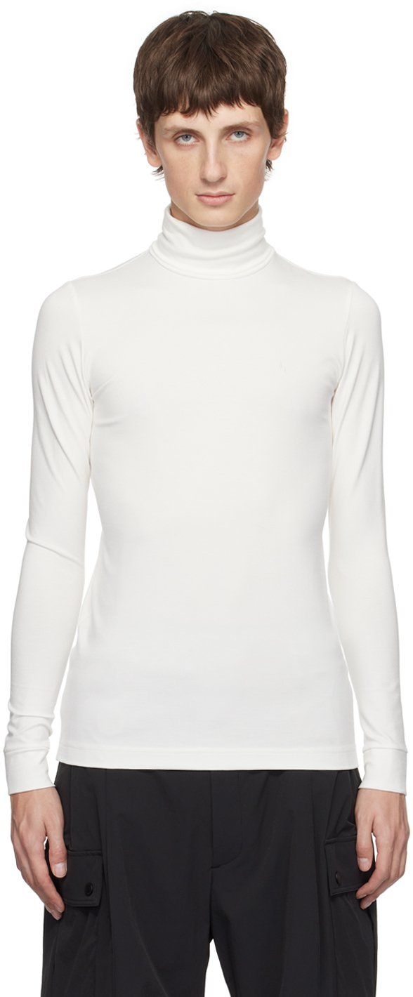 Th Products White Classic Turtleneck
