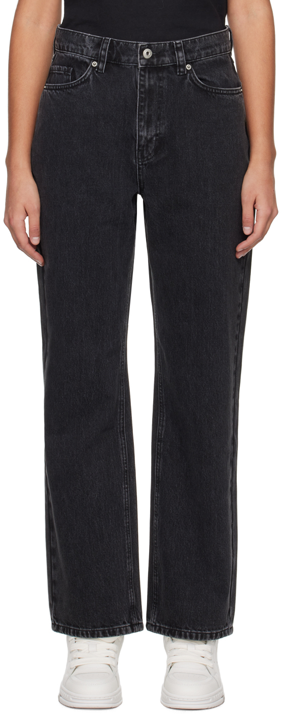 Black Sly Mid-Rise Jeans