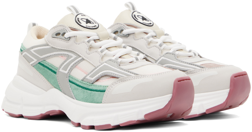 Axel Arigato Sneaker Marathon R-trail In White/dusty Mint