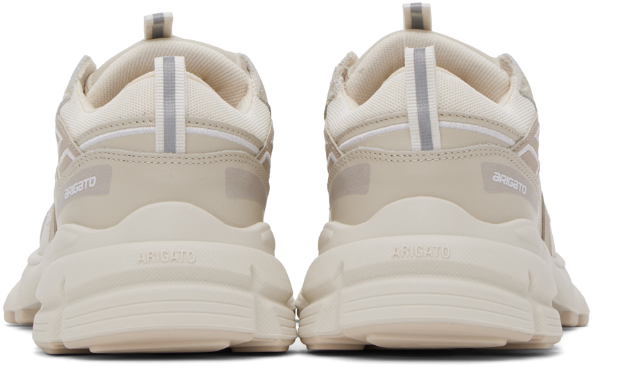 Axel Arigato Marathon R-trail Mesh And Leather Sneakers In Beige