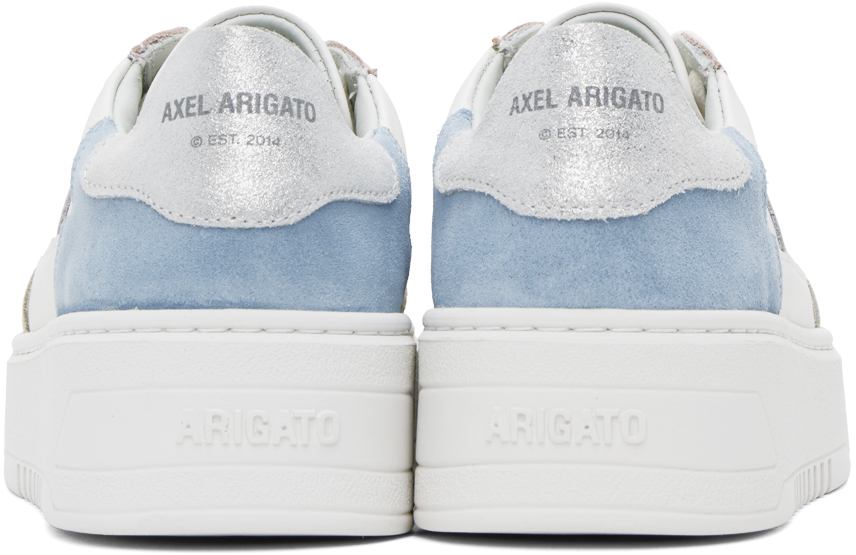 Axel Arigato Orbit Chunky-sole Sneakers In White/blue
