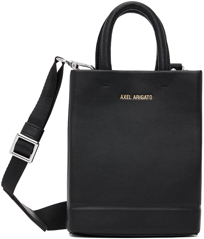 Black Mini Shopping Bag by Axel Arigato on Sale