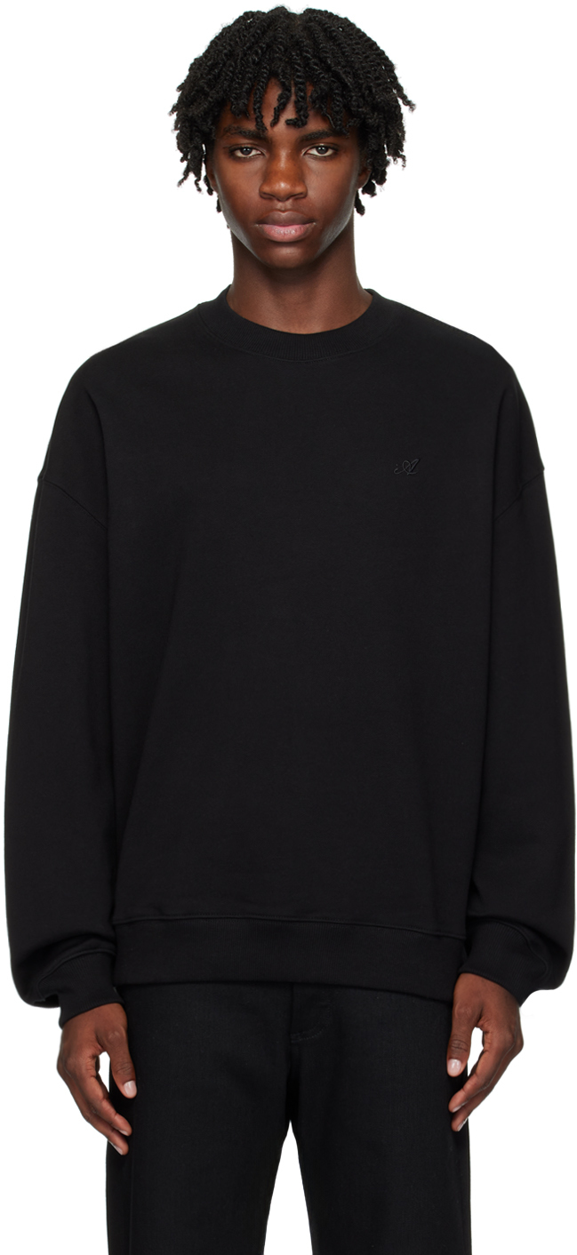 Axel Arigato Signature Sweatshirt Cotton Sweatshirt In Black