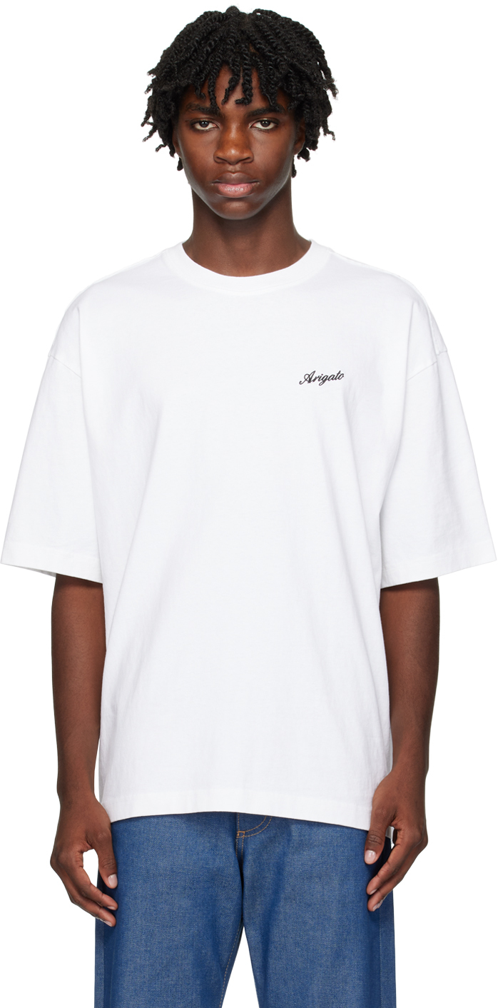 Axel Arigato: White Honor T-Shirt | SSENSE