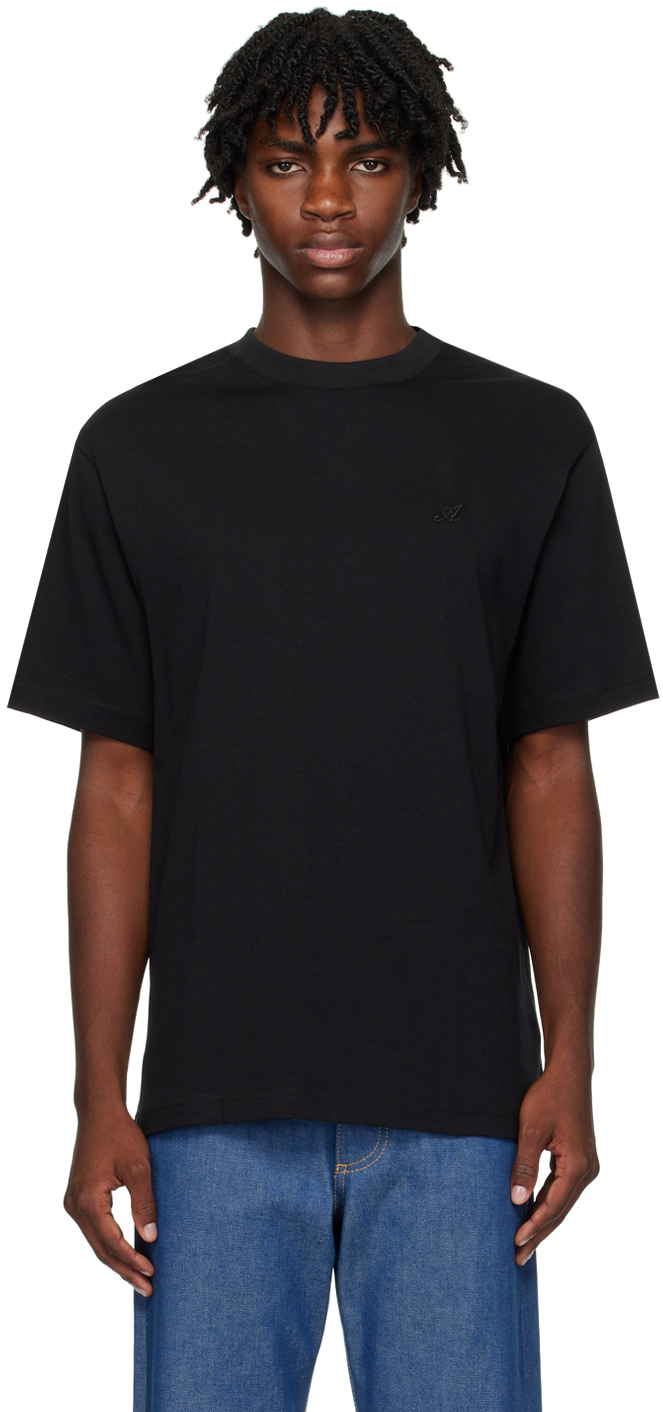 AXEL ARIGATO BLACK SIGNATURE T-SHIRT