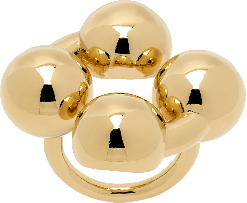 Gold Quadri Ring