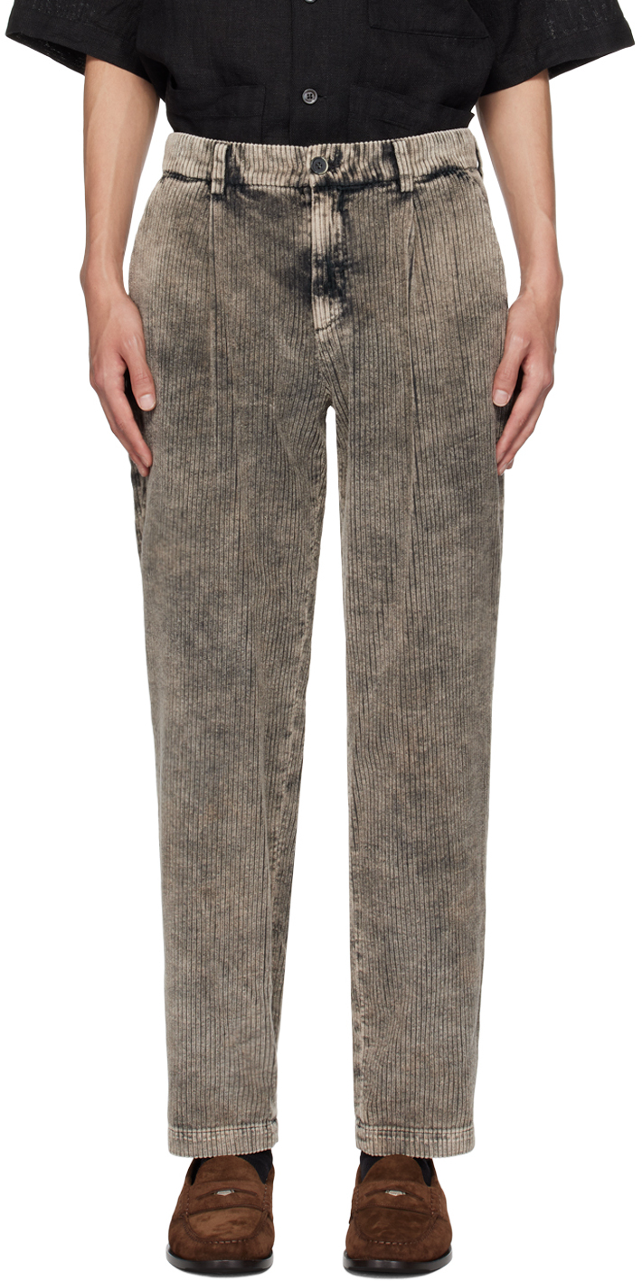 Shop Barena Venezia Gray Gazara Olsar Jeans In Cenere 550