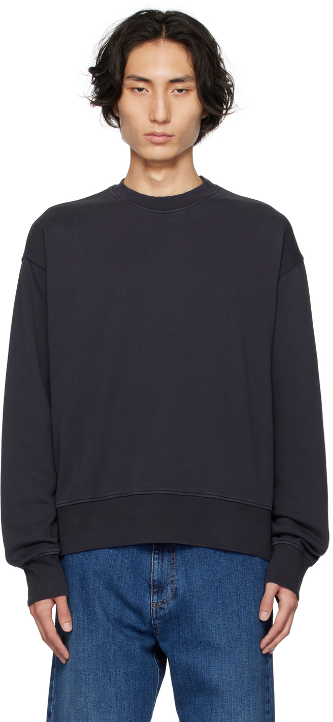 Barena Venezia Otela Cotton-jersey Sweatshirt In Black