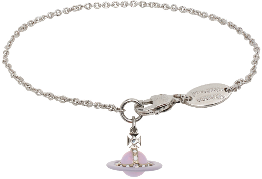 Vivienne Westwood: Silver Petite Original Orb Bracelet | SSENSE Canada