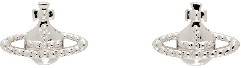 ★Vivienne Westwood★ Vivienne Westwood Women's FARAH Earrin Farah Earrings in PLATINUM | Vivienne Westwood®