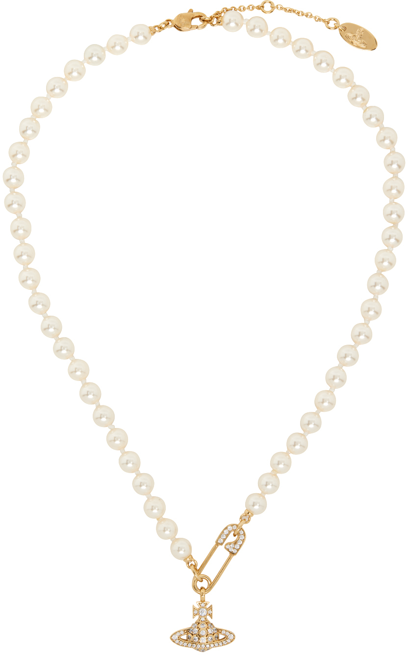 Vivienne Westwood: White Lucrece Pearl Necklace