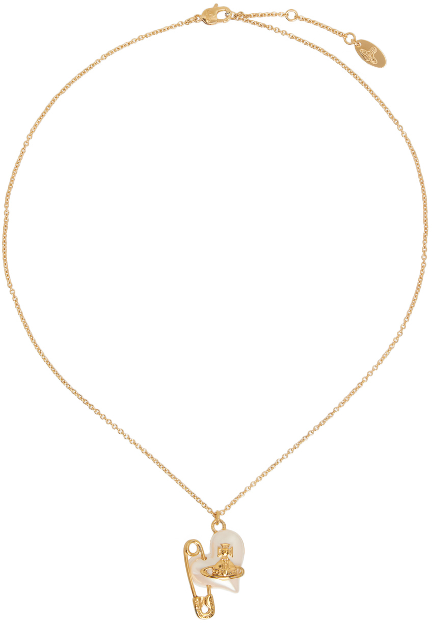 Vivienne Westwood Gold Orietta Pendant Necklace