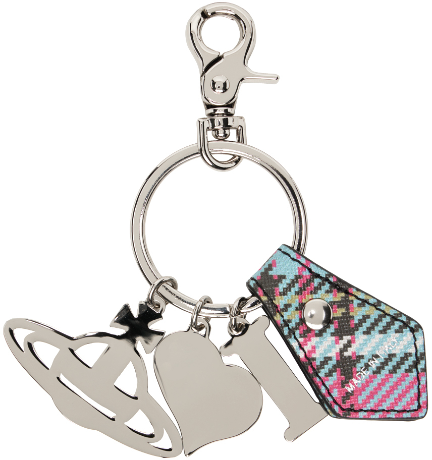 【関税&送料込】Vivienne Westwood I Love Orb Keychain Vivienne Westwood I Love Orb Keyring | Black | FARFETCH