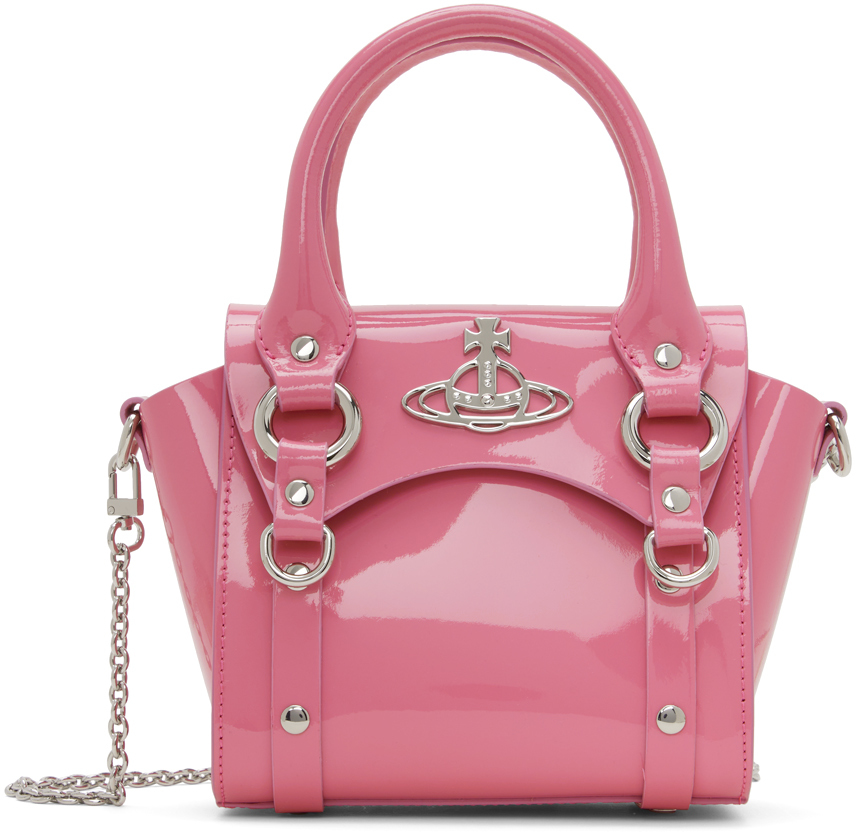 Vivienne Westwood: Pink Mini Betty Bag | SSENSE Canada