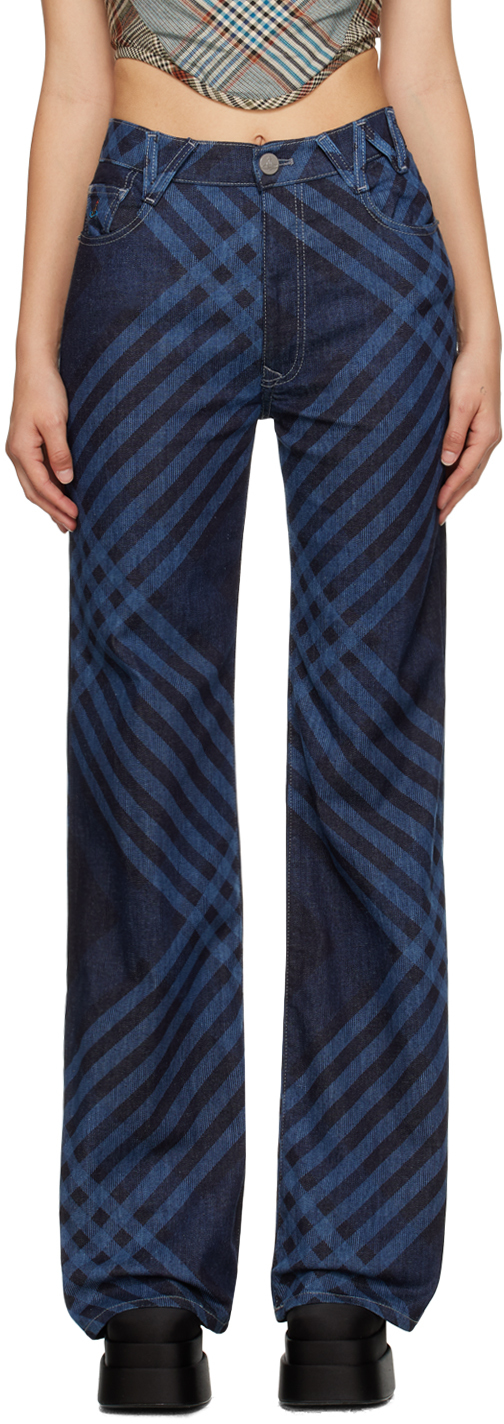 Vivienne Westwood Blue Ray Jeans In K305 Blue
