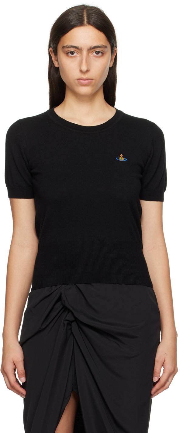 VIVIENNE WESTWOOD BLACK BEA SWEATER