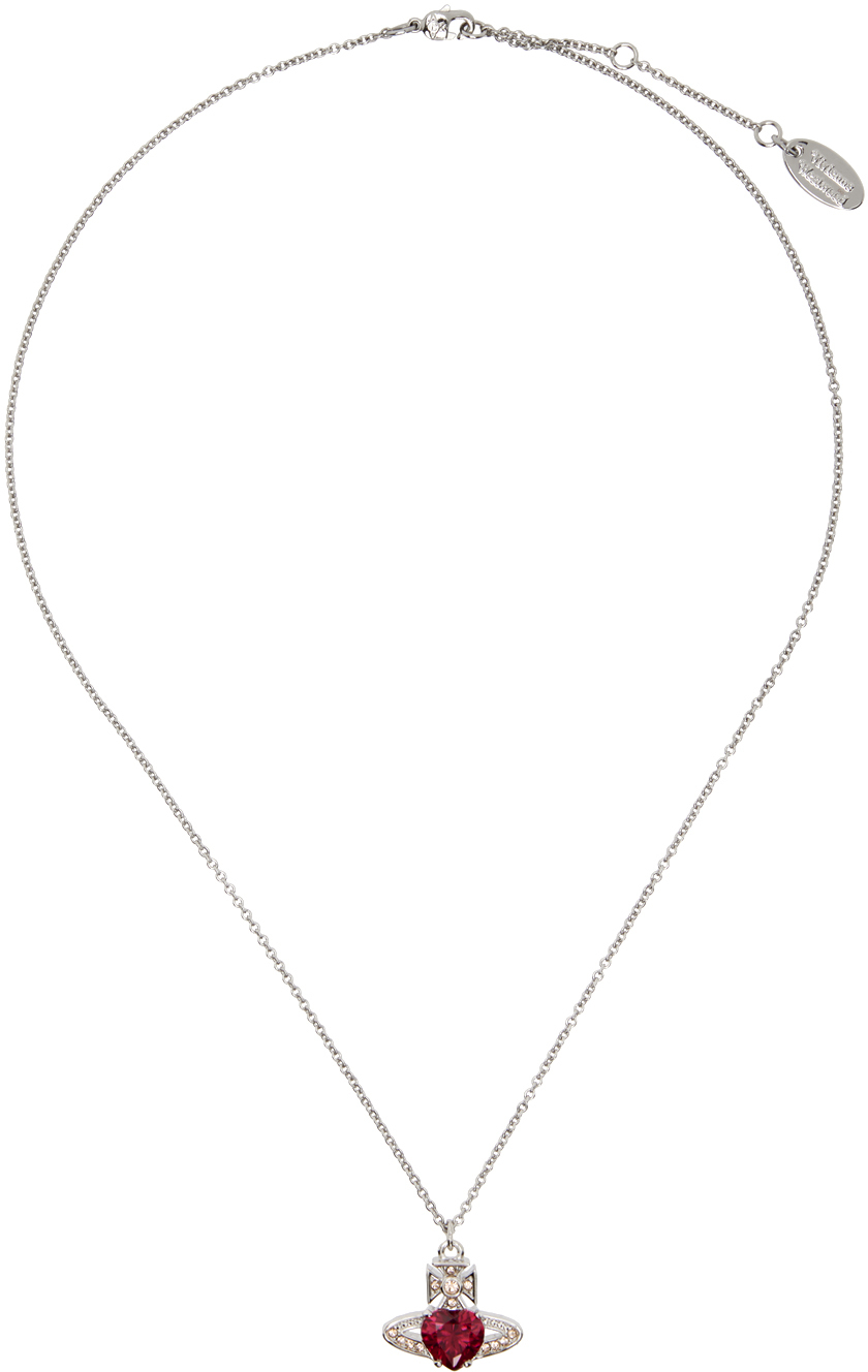 vivienne westwood silver ariella necklace