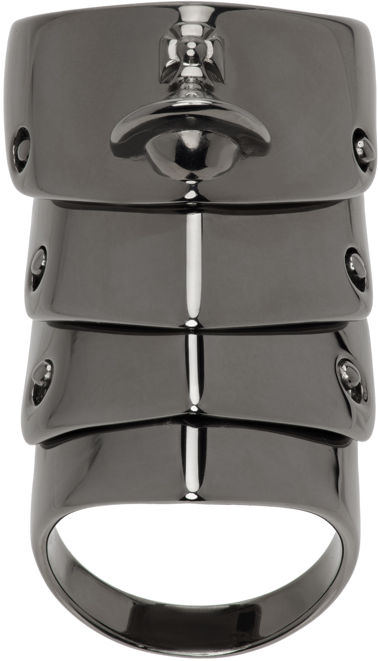 Vivienne Westwood Orb Armour Ring - Farfetch