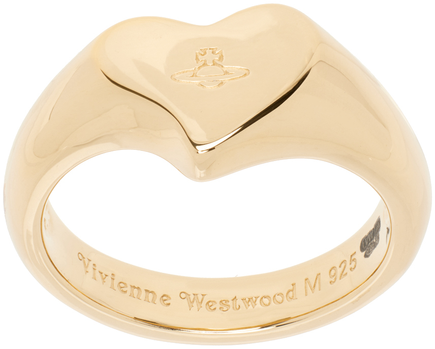 Vivienne Westwood Gold Marybelle Ring In 193-r001-r001fj