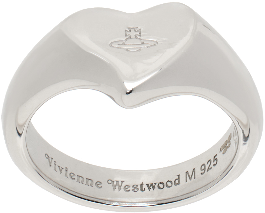 Vivienne Westwood Silver Marybelle Ring In 193-w004-w004fj
