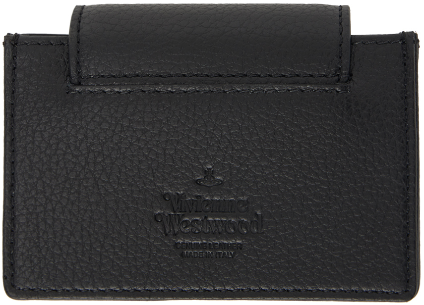 Vivienne Westwood Red Milano Slim Card Holder – BlackSkinny