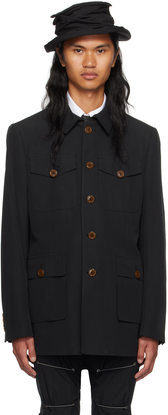 Black Sang Jacket by Vivienne Westwood on Sale