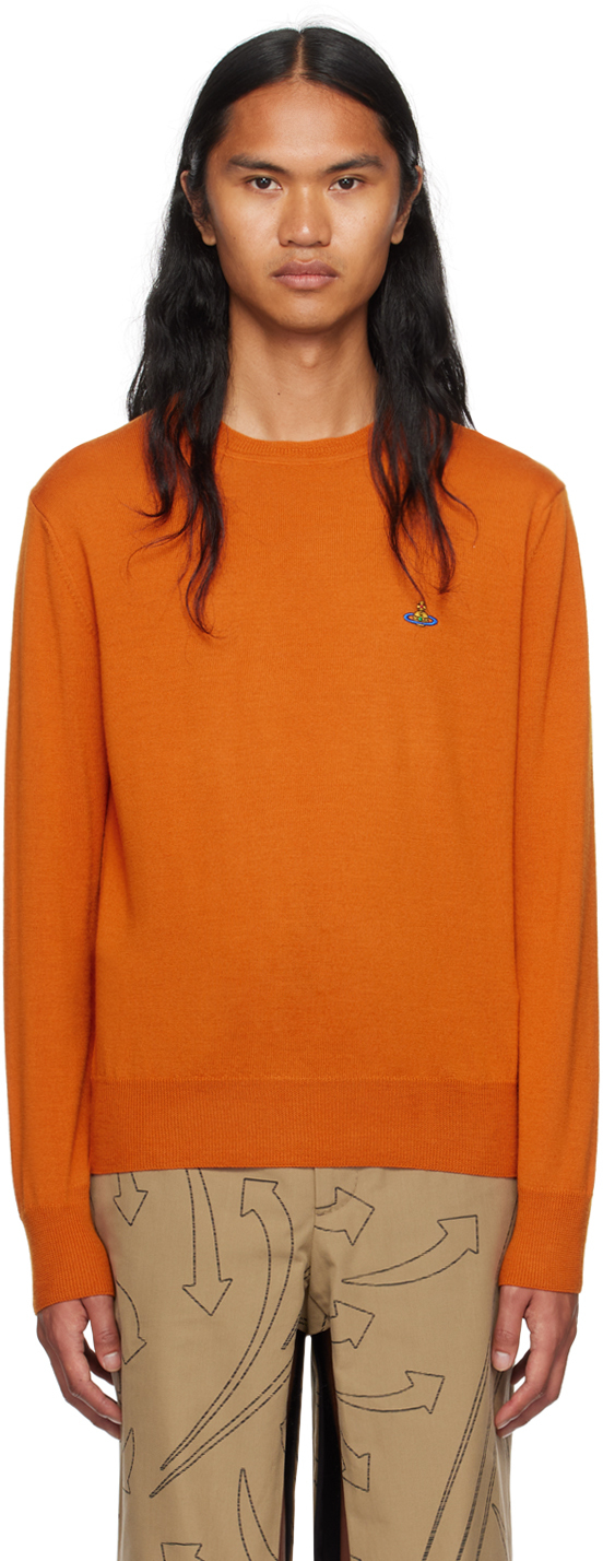 Orange Man Sweater