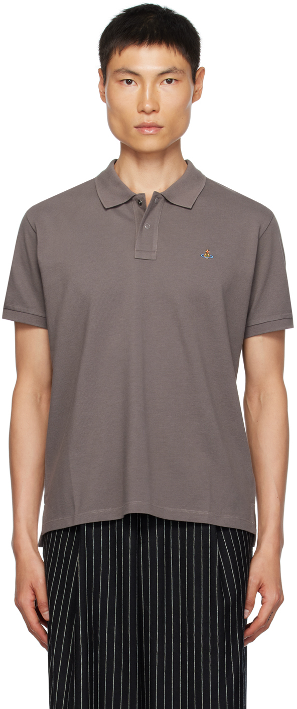 Vivienne Westwood Gray Classic Polo In 233-j0009-p402po
