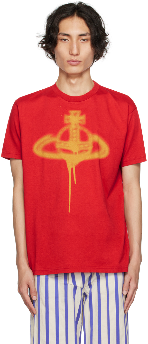 Red Spray Orb T-Shirt
