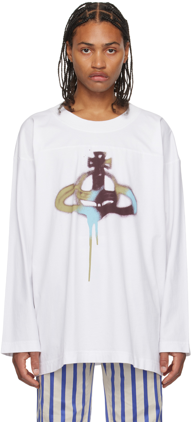 White Fresh Long Sleeve T-Shirt