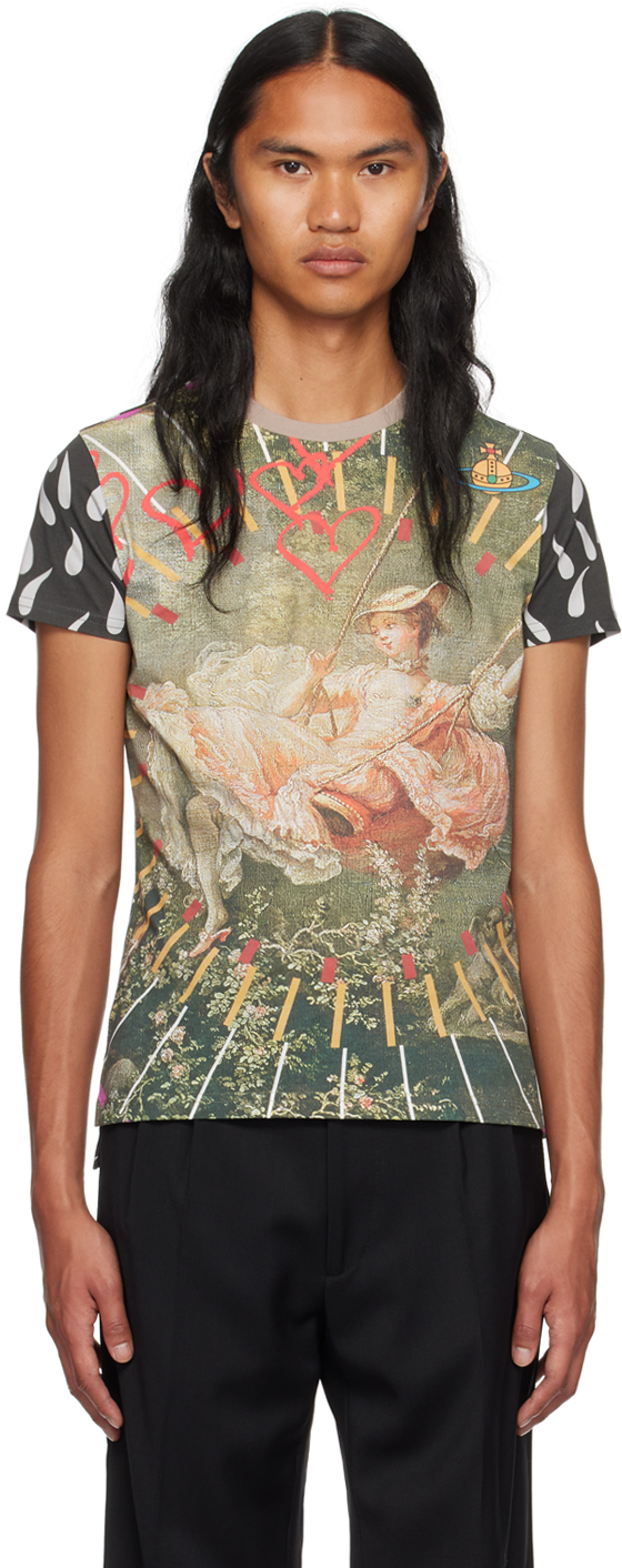 Vivienne Westwood Oversized T-shirt In Multicolor