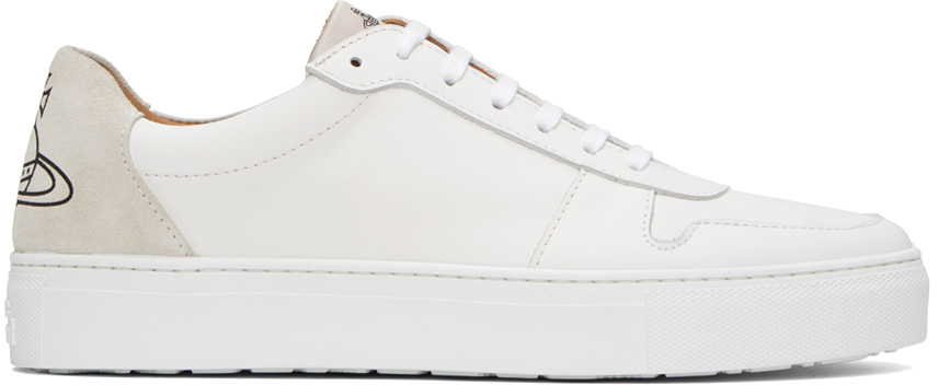 Vivienne Westwood White Classic Sneakers In 223-l002t-a401 White