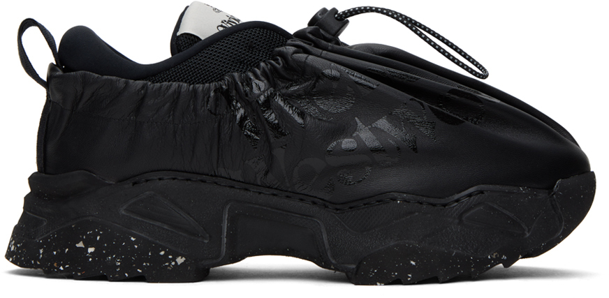 Shop Vivienne Westwood Black Romper Bag Sneakers In 233-l005e-n401