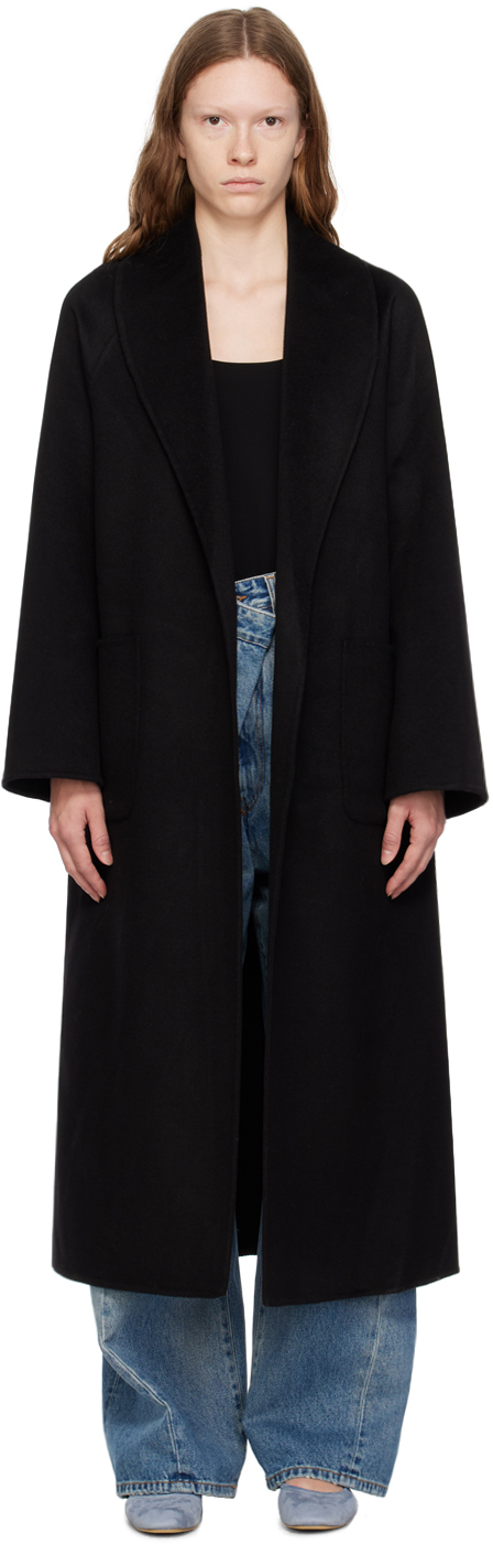 Black Claudine Coat