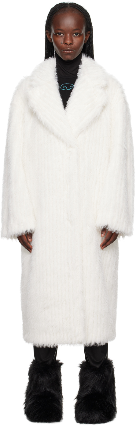 Off-White Genevieve Faux-Fur Coat